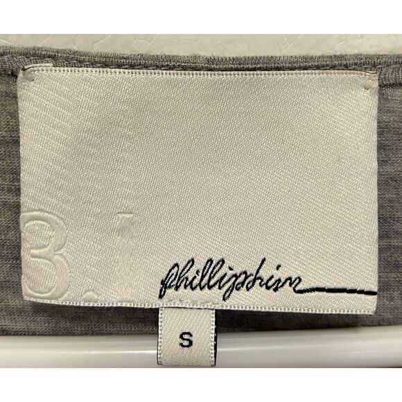 3.1 Phillip Lim Gray Rusched Wool Midi Dress Women's Size Small - Picture 4 of 9